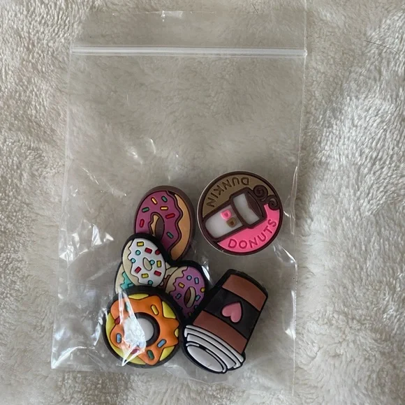 Dunkin’ Donuts Charms for Shoes NWT - Picture 3 of 4